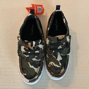 Oomphies Camo Slip- On Kids Sneaker